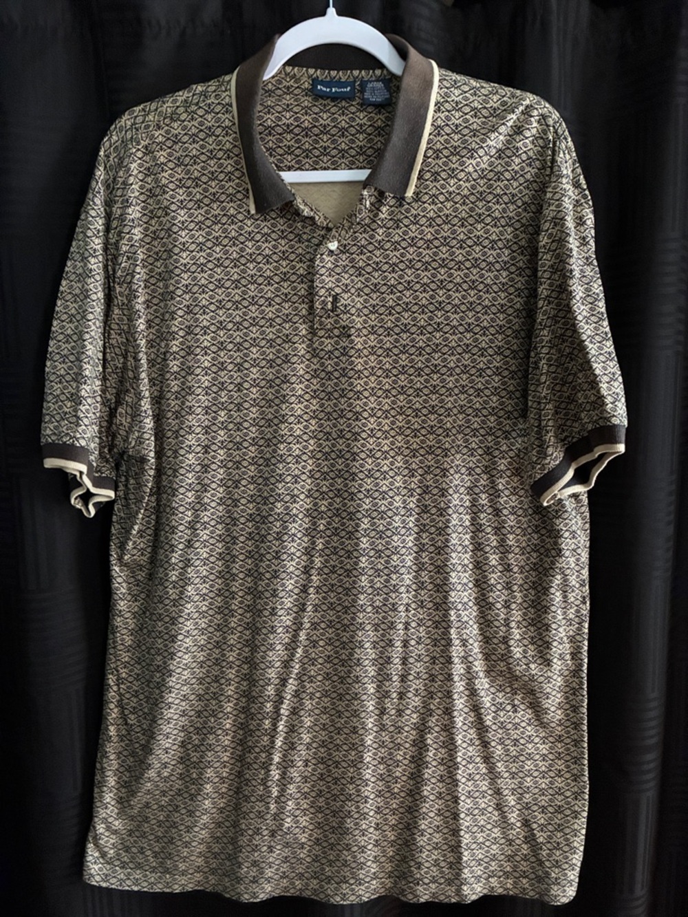 Par Four Polo Shirt  Brown